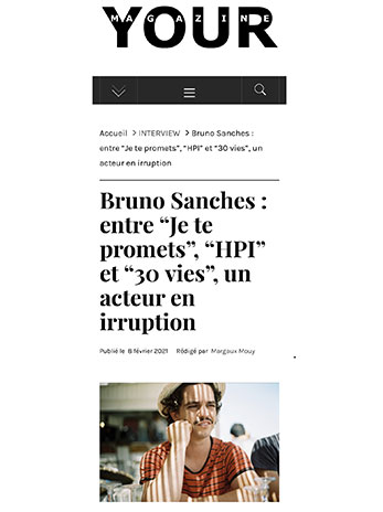 YourMagazine.fr - Bruno Sanches