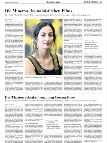 Neuezürcherzeitung Laëtitia Eïdo