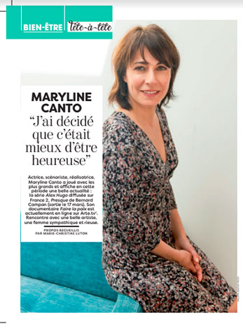 Santé Magazine Marilyne Canto
