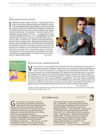 Le Figaro Magazine - Bruno Sanches